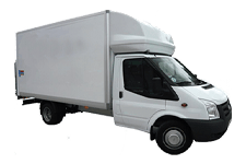 Van Hire Bearsden - Ford Luton Box Tail Lift - Van hire Bearsden